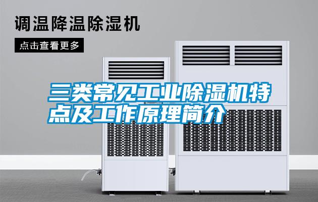 三類常見工業(yè)除濕機(jī)特點(diǎn)及工作原理簡介