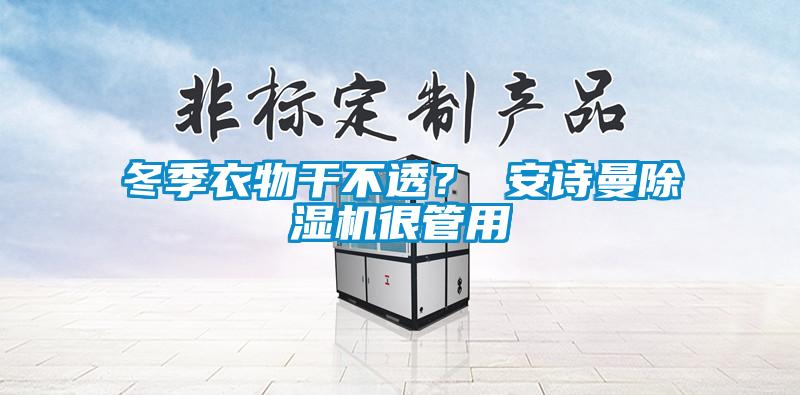 冬季衣物干不透？ 安詩(shī)曼除濕機(jī)很管用