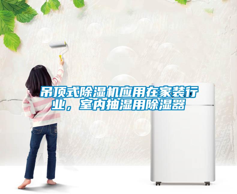 吊頂式除濕機(jī)應(yīng)用在家裝行業(yè)，室內(nèi)抽濕用除濕器