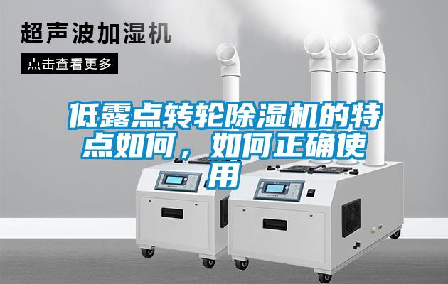 低露點(diǎn)轉(zhuǎn)輪除濕機(jī)的特點(diǎn)如何，如何正確使用