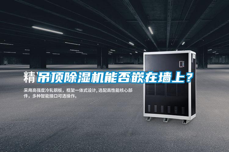 吊頂除濕機(jī)能否嵌在墻上？