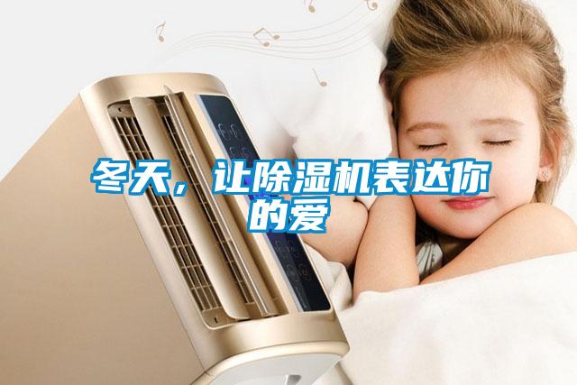 冬天，讓除濕機表達你的愛