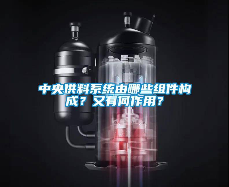 中央供料系統(tǒng)由哪些組件構(gòu)成？又有何作用？