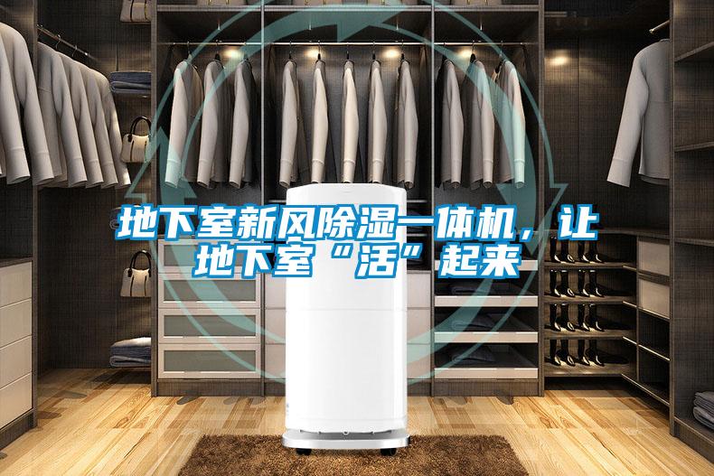 地下室新風(fēng)除濕一體機，讓地下室“活”起來