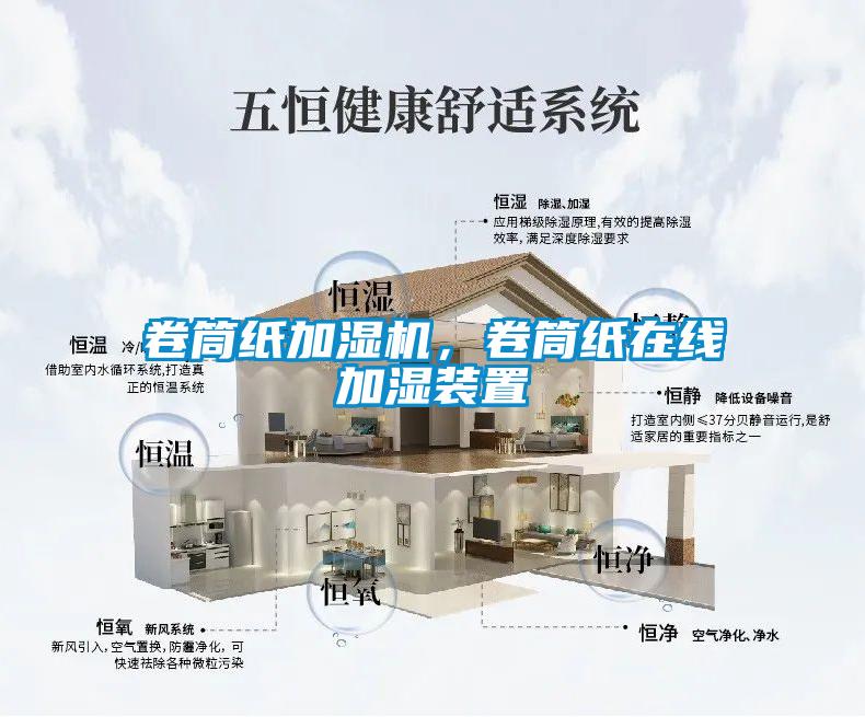 卷筒紙加濕機(jī)，卷筒紙?jiān)诰€加濕裝置