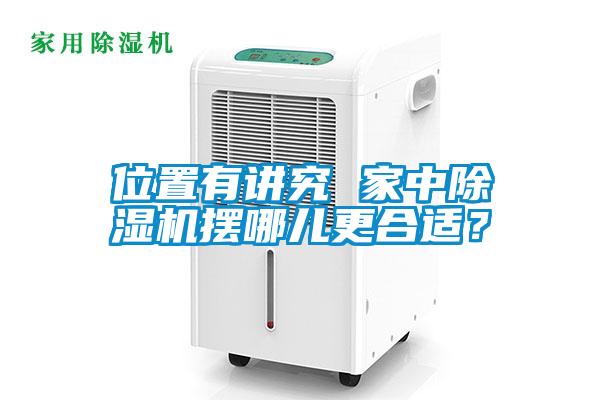 位置有講究 家中除濕機(jī)擺哪兒更合適？