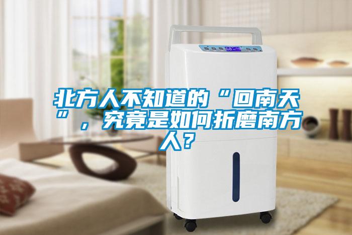 北方人不知道的“回南天”，究竟是如何折磨南方人？