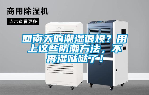 回南天的潮濕很煩？用上這些防潮方法，不再濕噠噠了！