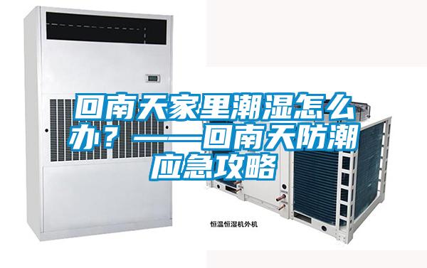 回南天家里潮濕怎么辦？——回南天防潮應(yīng)急攻略
