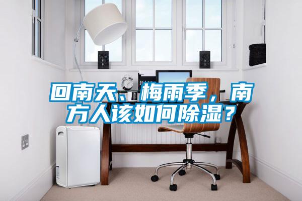 回南天、梅雨季，南方人該如何除濕？
