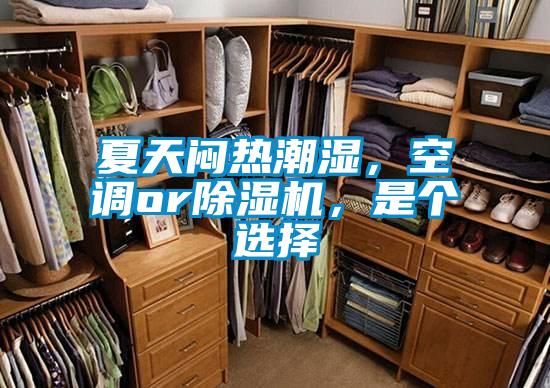 夏天悶熱潮濕，空調(diào)or除濕機(jī)，是個選擇