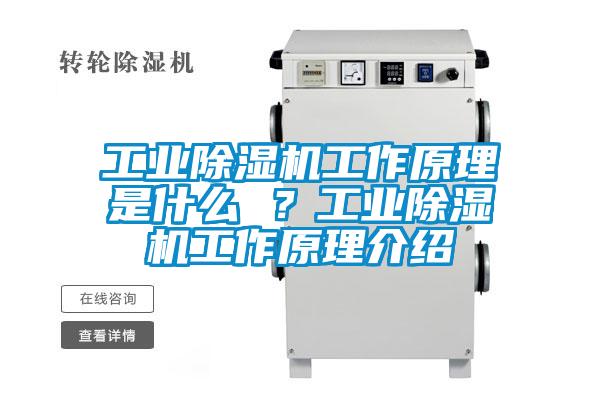 工業(yè)除濕機(jī)工作原理是什么 ？工業(yè)除濕機(jī)工作原理介紹