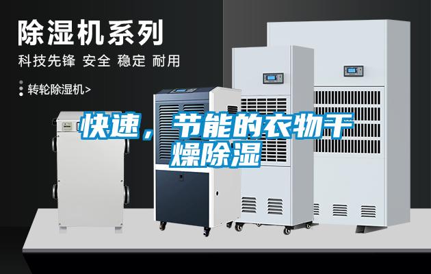 快速，節(jié)能的衣物干燥除濕
