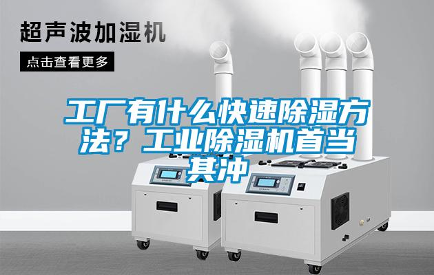 工廠有什么快速除濕方法？工業(yè)除濕機(jī)首當(dāng)其沖