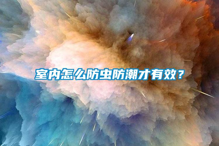 室內(nèi)怎么防蟲防潮才有效？