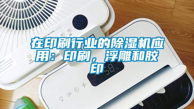 在印刷行業(yè)的除濕機(jī)應(yīng)用：印刷，浮雕和膠印