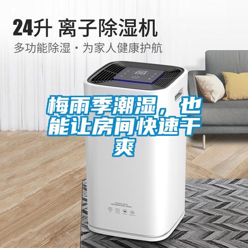 梅雨季潮濕，也能讓房間快速干爽
