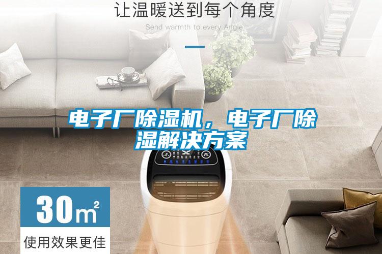 電子廠除濕機(jī)，電子廠除濕解決方案