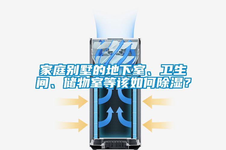 家庭別墅的地下室、衛(wèi)生間、儲(chǔ)物室等該如何除濕？