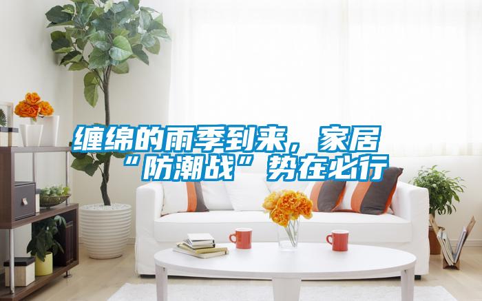 纏綿的雨季到來，家居“防潮戰(zhàn)”勢在必行