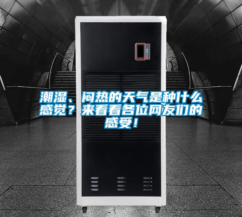 潮濕、悶熱的天氣是種什么感覺(jué)？來(lái)看看各位網(wǎng)友們的感受！