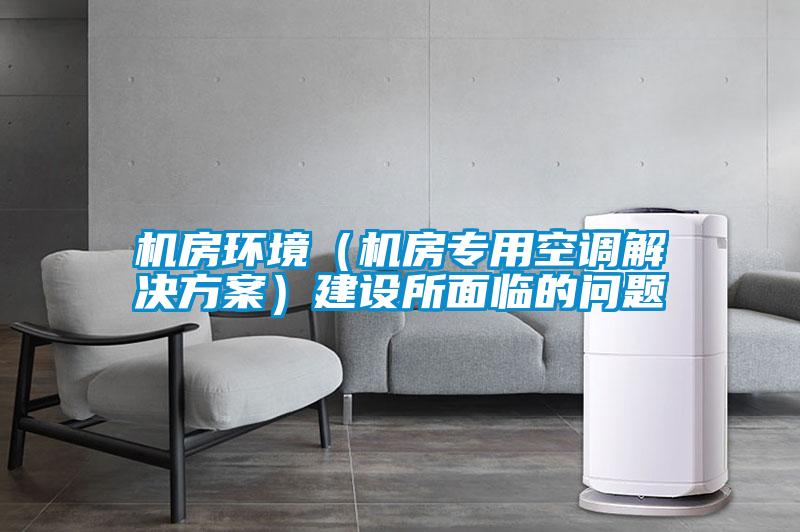 機(jī)房環(huán)境（機(jī)房專(zhuān)用空調(diào)解決方案）建設(shè)所面臨的問(wèn)題