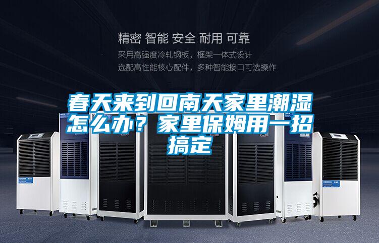 春天來到回南天家里潮濕怎么辦？家里保姆用一招搞定