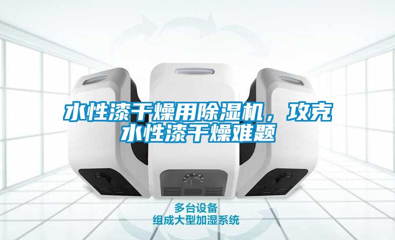 水性漆干燥用除濕機，攻克水性漆干燥難題