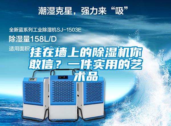 掛在墻上的除濕機(jī)你敢信？一件實(shí)用的藝術(shù)品