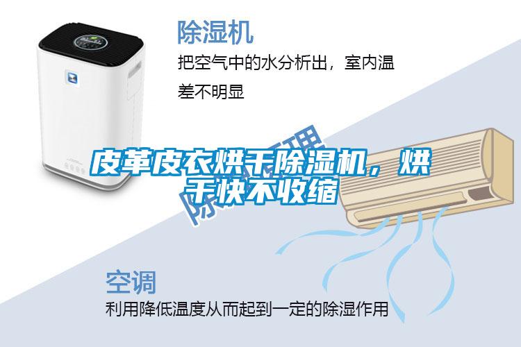 皮革皮衣烘干除濕機(jī)，烘干快不收縮