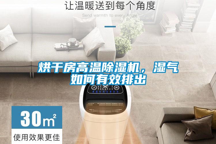 烘干房高溫除濕機，濕氣如何有效排出