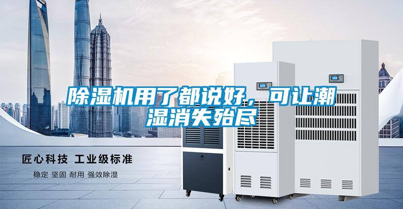 除濕機(jī)用了都說好，可讓潮濕消失殆盡