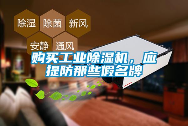 購買工業(yè)除濕機(jī)，應(yīng)提防那些假名牌