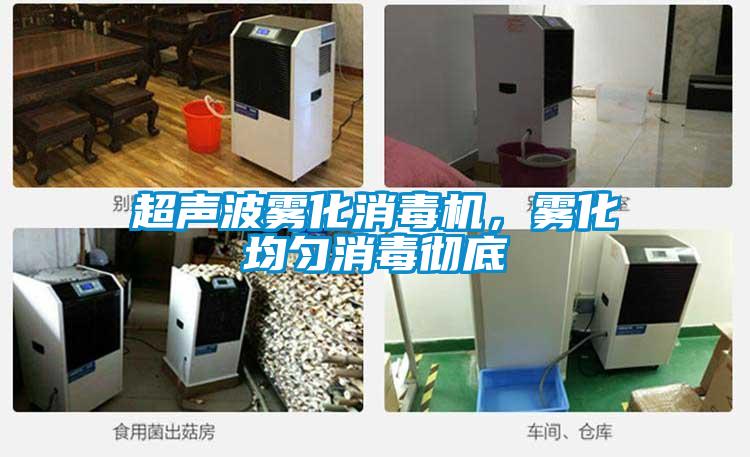超聲波霧化消毒機，霧化均勻消毒徹底