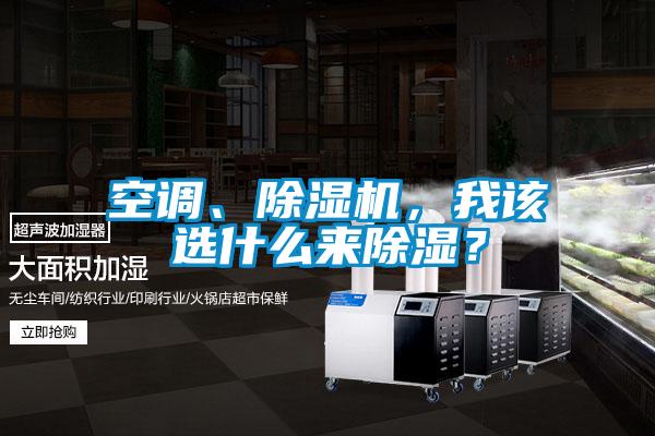 空調(diào)、除濕機(jī)，我該選什么來(lái)除濕？