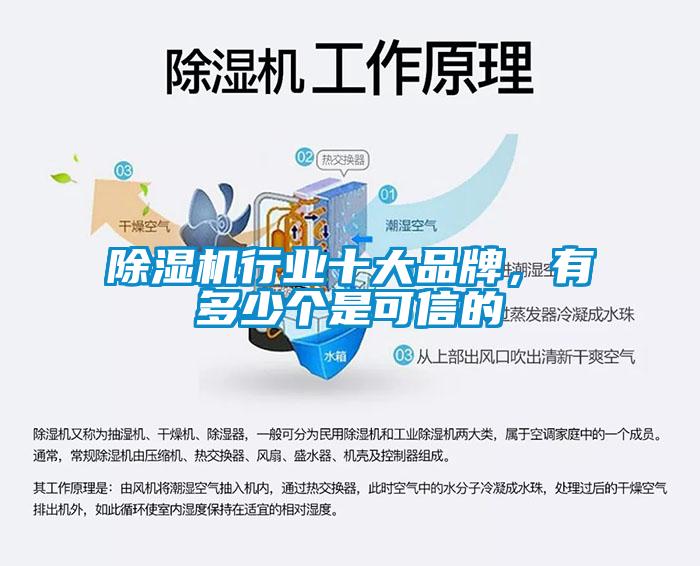 除濕機行業(yè)十大品牌，有多少個是可信的