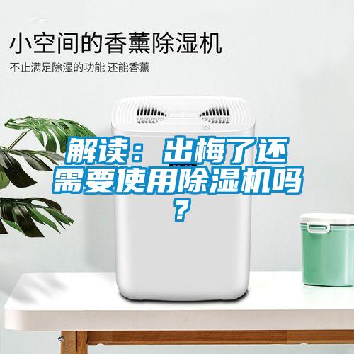 解讀：出梅了還需要使用除濕機嗎？
