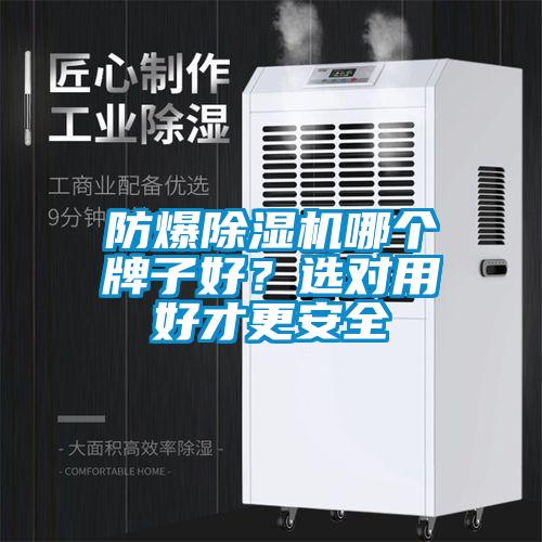 防爆除濕機(jī)哪個牌子好？選對用好才更安全
