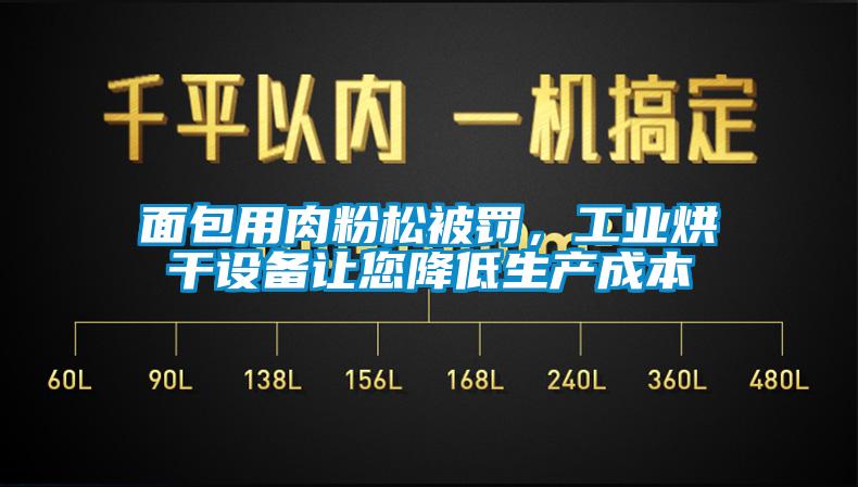 面包用肉粉松被罰，工業(yè)烘干設備讓您降低生產(chǎn)成本