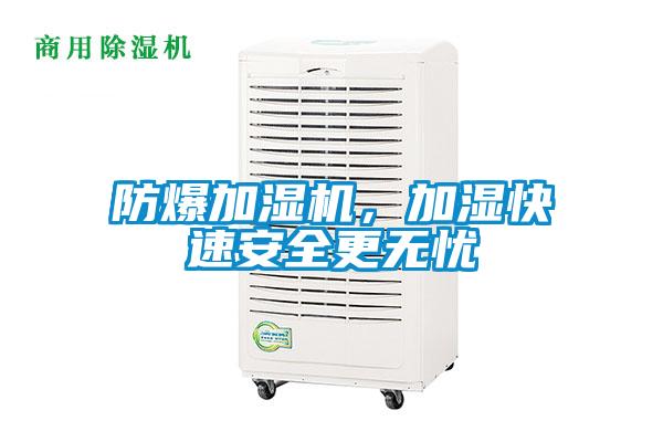 防爆加濕機，加濕快速安全更無憂