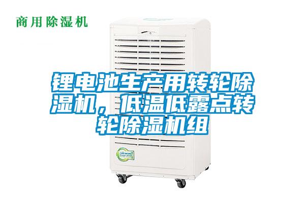 鋰電池生產(chǎn)用轉(zhuǎn)輪除濕機，低溫低露點轉(zhuǎn)輪除濕機組
