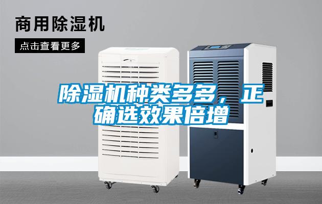 除濕機(jī)種類多多，正確選效果倍增