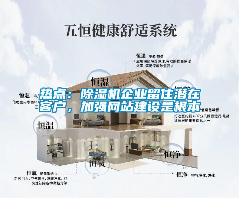 熱點(diǎn)：除濕機(jī)企業(yè)留住潛在客戶，加強(qiáng)網(wǎng)站建設(shè)是根本