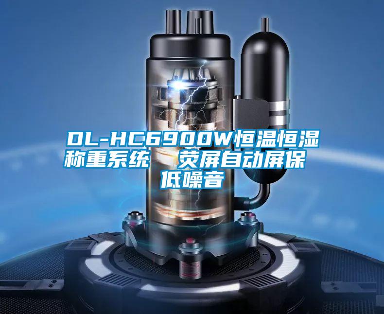 DL-HC6900W恒溫恒濕稱重系統(tǒng)  熒屏自動(dòng)屏保 低噪音