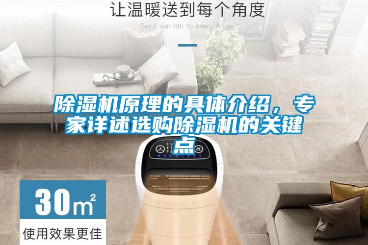 除濕機(jī)原理的具體介紹，專家詳述選購除濕機(jī)的關(guān)鍵點(diǎn)
