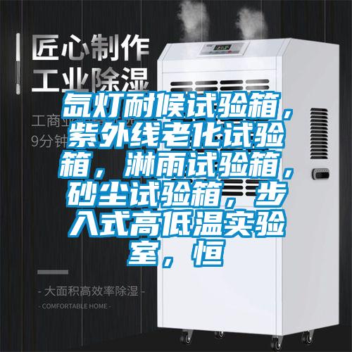 氙燈耐候試驗(yàn)箱，紫外線老化試驗(yàn)箱，淋雨試驗(yàn)箱，砂塵試驗(yàn)箱，步入式高低溫實(shí)驗(yàn)室，恒