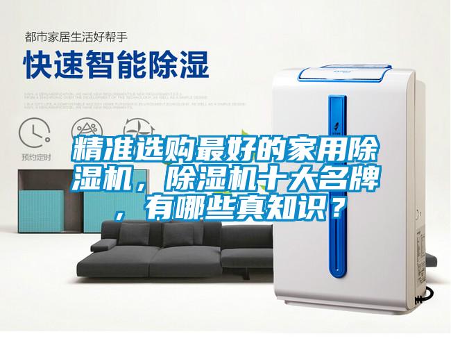 精準選購最好的家用除濕機，除濕機十大名牌，有哪些真知識？
