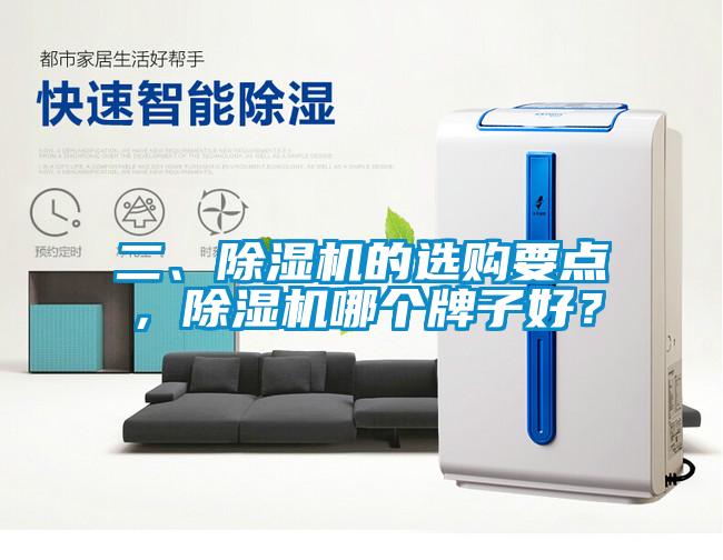 二、除濕機(jī)的選購(gòu)要點(diǎn)，除濕機(jī)哪個(gè)牌子好？