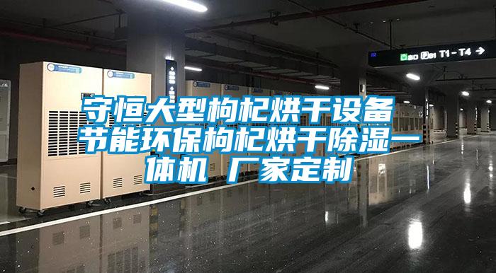 守恒大型枸杞烘干設(shè)備 節(jié)能環(huán)保枸杞烘干除濕一體機 廠家定制