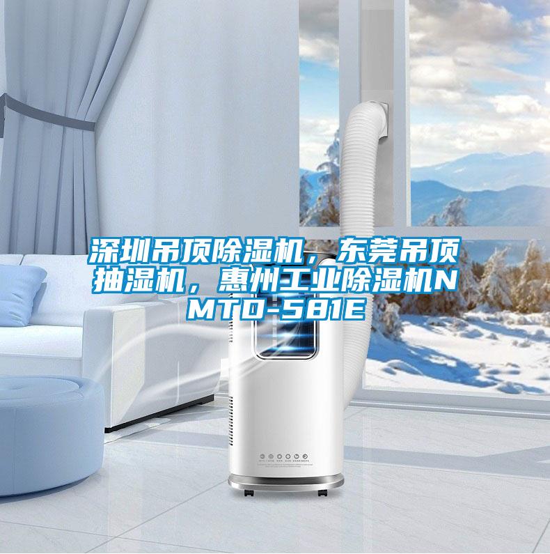 深圳吊頂除濕機(jī)，東莞吊頂抽濕機(jī)，惠州工業(yè)除濕機(jī)NMTD-581E